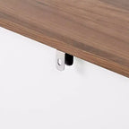 Meuble de Rangement Armoire Haute 5 Tiroirs pour Salon Couloir Blanc