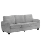 83 Inch Modern 3 Seater Sofa,Deep Seat Couch with Washable Detatchable Covers,Comfy Chenille Couch,Oversized Cloud Sofa for Living Room,Apartment
