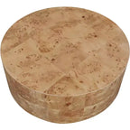 Table basse en frêne ronceux