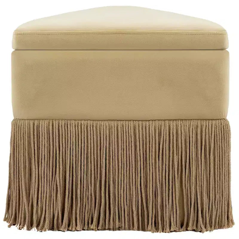 Pouf/Tabouret en velours