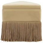 Pouf/Tabouret en velours