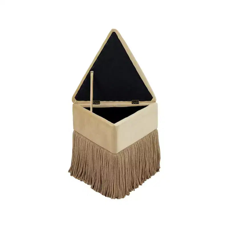 Pouf/Tabouret en velours
