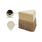 Pouf/Tabouret en velours