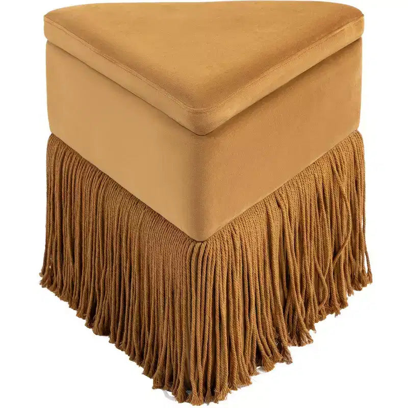 Pouf/Tabouret en velours