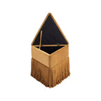 Pouf/Tabouret en velours