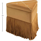 Pouf/Tabouret en velours