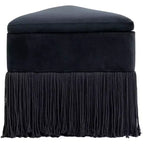Pouf/Tabouret en velours