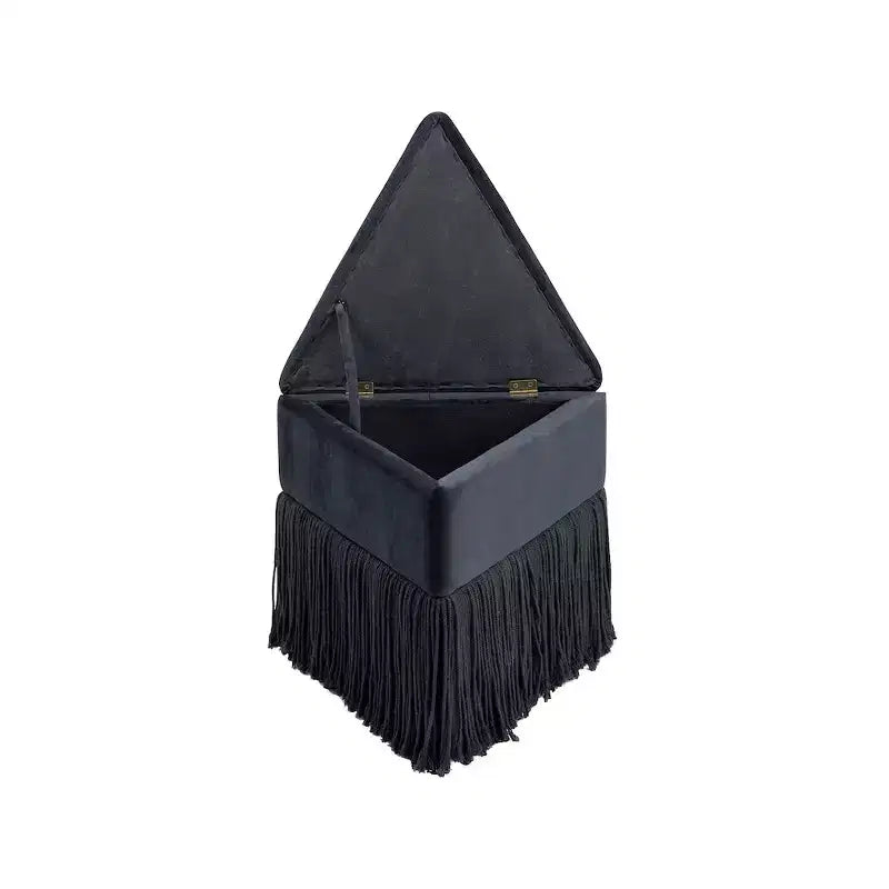 Pouf/Tabouret en velours