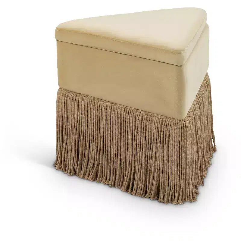 Pouf/Tabouret en velours