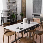 Acekool 2-in-1 Shelf & Table - Convertible Space-Saving Design