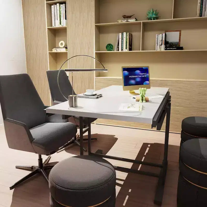 Étagère et Table 2-en-1 - Design Convertible Gain de Place