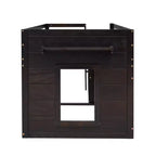 Lit mezzanine bas avec rangement pour enfants, lit mezzanine en bois taille jumeau avec armoire et étagère pour filles garçons