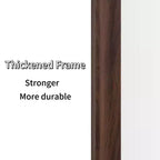Miroir pleine longueur sur pied ou mural avec cadre en bois, 32*70